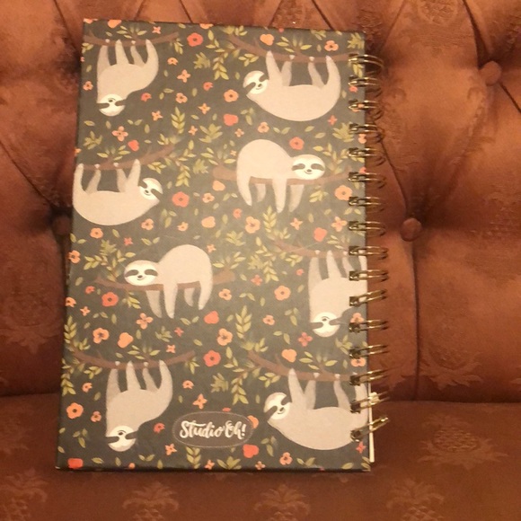 Floral Sloth Notebook - Picture 3 of 3
